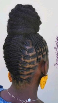 Professional Loc Styles For Women, Loc Styles Short, Long Shag Cut, Unique Loc Styles, Dreads Styles For Women, Shag Cut, Short Afro Hairstyles, Locs Styles