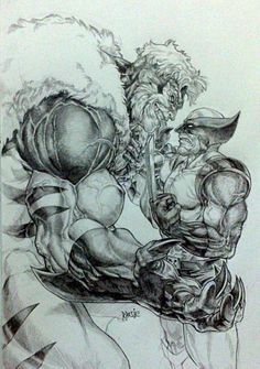 Wolverine vs Sabretooth by Grandizer05 Wolverine Vs Sabertooth, Victor Creed