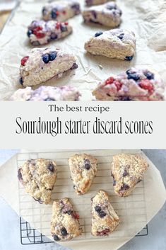 the best recipe for sourdough starter discard scones