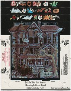 an advertisement for the halloween house