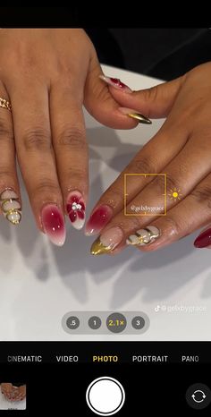 Ambra Nails, Mail Inspo 2024 Summer, Ahs Nails, Bloom Nails, Nail Poses, Blooming Nails, Mail Inspo, Cute Nails For Fall