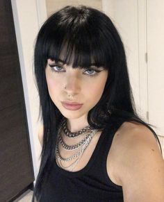 Pixie Hairstyles, Chloe Hodgson, Black Hair Fringe, Short Hair Fringe, Fringe Hairstyles, Short Black Hairstyles, Aesthetic People, Hair Inspo Color, Dream Hair