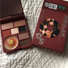 Sheglam Vinyl Pop Color Eye Lip Face Sunkissed Reverie Palette New In Box Sheglam Makeup, Shein Makeup, Beautiful Packaging Design, Too Faced Eyeshadow, Y2k Makeup, Skin Advice, Wholesale Makeup, Makeup Package, Cosmetic Packaging Design