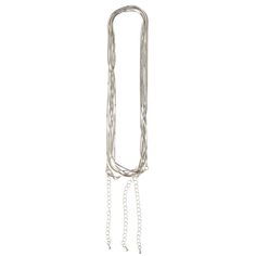 "Purchase the Rhodium Snake Chain Necklaces By Bead Landing™ at Michaels. com. Make exquisite jewelry designs with these snake chains by Bead Landing. Make exquisite jewelry designs with these snake chains by Bead Landing. You can use them to create a gorgeous layered necklace for your casual wear. Add matching charms and pendants for some visual flair. Details: Rhodium finish 30\" x 1.5mm 3 chain necklaces Brass and iron | Rhodium Snake Chain Necklaces By Bead Landing™ | 30in | Michaels®" Bead Landing, Chain Necklaces, Layered Necklace, Exquisite Jewelry, Snake Chain, Jewelry Designs, Layered Necklaces, Chains Necklace, Casual Wear