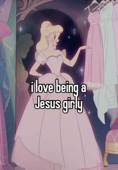 a woman in a dress that says i love being a jesus girl