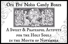 an advertisement for the ora pro nobs candy boxes, which features images of women and men