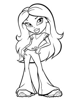 Bratz Coloring Pages - Coloring Pages For Kids And Adults