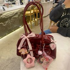 Stationary Bag, Angel Bag, Furreal Friends, Fur Real Friends, Sonny Angels, Coquette Style, Aesthetic Bags, Purse Essentials, Girls Tote