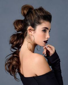 4 Easy Holiday Party Hairstyles for 2016 - Holiday and Party Hair Ideas Updos Black Hair, Summer Updo, Pelo Editorial, Holiday Party Hair, Hairstyles Trendy, Runway Hair, Messy Ponytail, Hair Photography, Editorial Hair