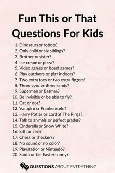 this or that questions for kids Humour, Family Night Activities, Questions For Kids, Kids Questions, Fun Questions, Fun Questions To Ask, Icebreakers, Family Fun Games, Smart Parenting