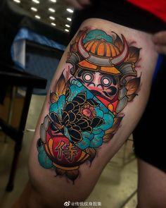 Daruma Doll Tattoo Design, Daruma Tattoo, Daruma Doll Tattoo, Daruma Doll, Doll Tattoo, Angel Tattoo Designs, Leg Sleeve Tattoo, Japanese Sleeve Tattoos, Japanese Artwork