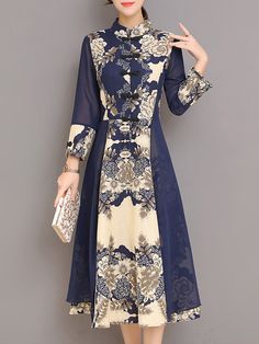 Dress Essentials, Dress Batik Modern, Model Dress Batik, Wedding Chinese, Batik Dress Modern, Midi Skater Dress, Batik Fashion, Muslim Fashion Dress, Batik Dress