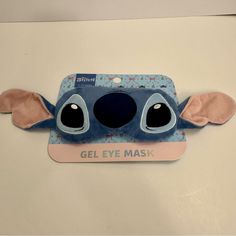 Nwt. Disney Primark - Stitch Gel Eye Mask. Face Masks, Disney, Women Accessories, Disney Primark, Gel Eye Mask, Eye Mask, Face Mask, Color Blue, Mask