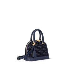 LOUIS VUITTON® - Alma Bb - Bleu Marine Office Fashion, Alma Louis Vuitton, Louis Vuitton Alma Bb, Alma Bb, Art Deco Stil, Louis Vuitton Shoulder Bag, Louis Vuitton Alma, Louis Vuitton Official, Leather Key