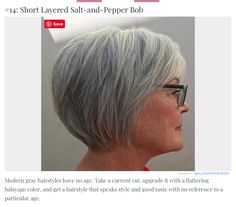 Modern Haircuts, Gray Pixie, Subtle Blonde Highlights, Haircuts For Women Over 60, Stacked Haircuts, Gorgeous Gray Hair, Short Hairstyles Fine, Cool Short Hairstyles, Hairstyles And Haircuts