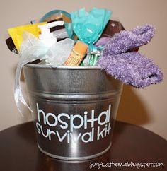 an image of a bucket full of candy on pinterest for the momma