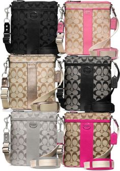 Coach Swingpacks by blakedavis3 ❤ liked on Polyvore   Surprise gifts press the line:http://lucksite.tumblr.com  welcome you!! Discount Coach Bags, Cheap Coach Bags, Handbag Outlet