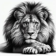 Lion And Cub Tattoo, Realistic Lion Tattoo, Cub Tattoo, Lion Head Tattoos, Lion Tattoo Design, Animal Drawings Sketches