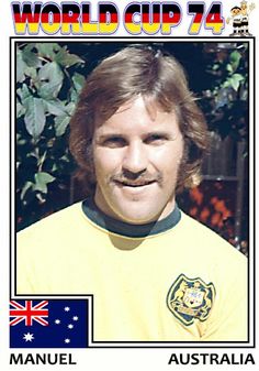 an australian soccer player is smiling for the camera while wearing a yellow shirt with australia's flag on it
