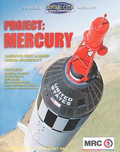 an advertisement for the project mercury, which is being advertised by ebay