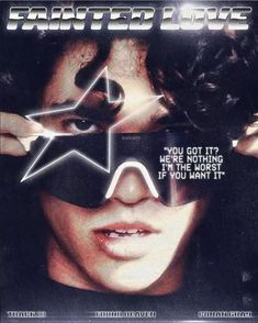 the poster for michael jackson's film, started line