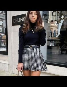 Sophie Knight, Winter Date Night Outfits, Tennis Skirt Outfit, Cute Skirt Outfits, Elegante Casual, Mode Ootd, Brunch Outfit, Looks Chic