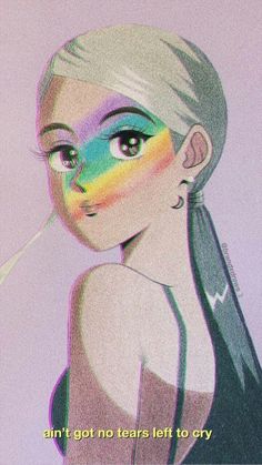 Ariana Grande anime art 90s Cartoons, Anime Things, Pfp Ideas