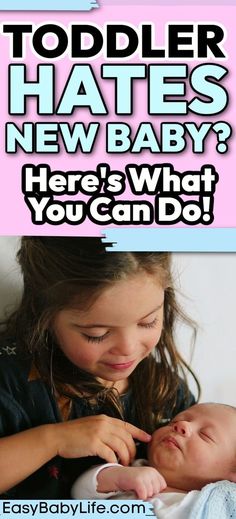 7 tips that actually fix toddler jealousy for good. Is your toddler struggling with the transition of a new sibling, even "hates" the new baby? These simply yet effective actions will help cure toddler jealousy and encourage sibling bonding. (I bet you haven't thought about action #6!) They're crucial  parenting and mom positive tips when expecting a second child or when your toddler reacts negatively to the new family member. Sibling Bonding, Newborn Feeding