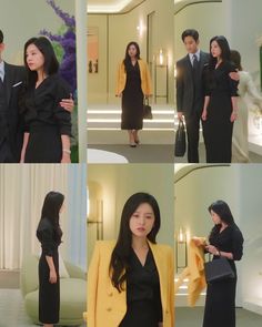 Celebrity Kdrama Outfits, Queen Of Tears Outfits, Bossy Outfits, Kdrama Style, Kdrama Outfits, Fashionable Work Outfit, Black Dresses Classy, Korean Outfit Street Styles, Fashion Drawing Dresses