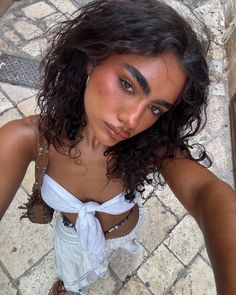 Luisa Villafane, Outfits Greece, Summer Greece, Greece Outfits, Holiday Hair, Euro Summer, Greece Holiday, Mama Mia