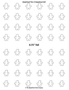 the pattern for an ornament is shown in black and white, with numbers on it