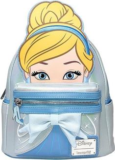 Disney Viejo, Loungefly Collection, Cinderella Dress Disney, Lounge Fly, Cinderella Cosplay, Loungefly Backpack, Disney Princess Cinderella, Mini Mochila, Disney Bags