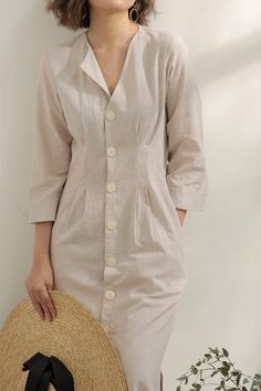 Dawson Linen Pleated Shirt Dress – VAST Linen Dress Elegant Classy, Midi Linen Dress, Linen Style Fashion, Shirt Dress Long Sleeve, Shirt Dress Long, Pleated Shirt Dress, Stylish Tops For Women, Pleated Shirt, Elegante Casual