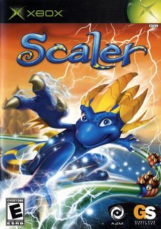 the coverart for the game scaler 2, featuring an image of a blue bird flying