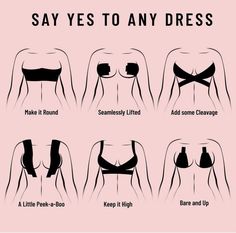 how to wear bras for every type of woman's body shape in the world