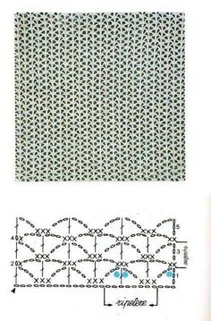 the diagram shows how to make an ornament in this pattern, and where it is