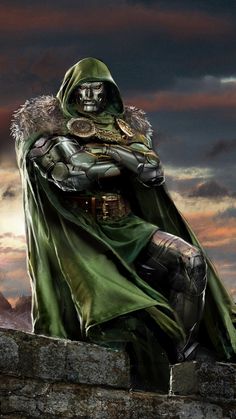 "Doctor Doom" by John Gallagher (uncannyknack) | Marvel Comics: Fantastic Four Callan Mcauliffe, Victor Von Doom, Comic Book Villains, Comic Villains, Marvel Comic Universe