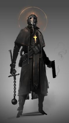 prog wang on Twitter: "… " Sci Fi Priest Character Design, Paladin Gunslinger, Post Apocalyptic Priest, Plague Doctor Warrior, Post Apocalypse Character Art, Post Apocalyptic Character Art, Sci Fi Priest, Cyberpunk Priest, Steampunk Priest