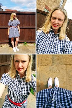 Gingham Dress Trend: Are You A Fan? - Claire Justine. Did you hear about the circle skirt dress from Primark at £15 has sold out and people are selling in on eBay for a lot of money? I missed this one!

Anyway, I love Gingham and as soon as one dress gets old and worn plenty I look for another. Whether you prefer a playful, youthful look or a more sophisticated, elegant style, gingham can be adapted to suit your own style. A Lot Of Money, Lot Of Money