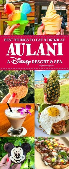 the best things to eat and drink at auani resort & spa in disney world