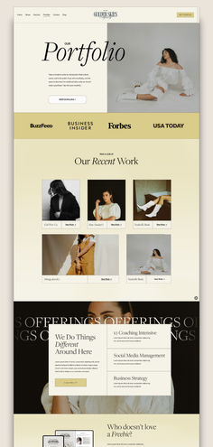 an image of a website design for a fashion store