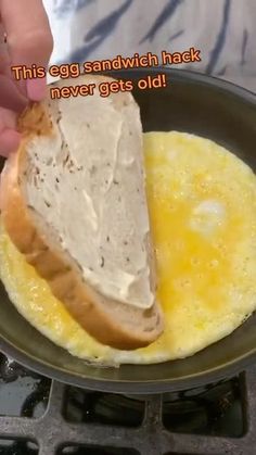 Sourdough Egg Sandwich, Creamed Eggs On Toast, Company Breakfast, Danish Breakfast, Sandwich Hacks, Home Made Puff Pastry, Fried Egg Sandwich, Egg Sandwich Breakfast, Amazing Food Hacks