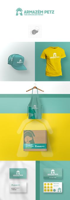 Pet Shop Branding Design, Ark Ideas, Logo Shapes, Branding Inspo