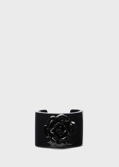 Tube bracelet with rose | Blumarine Roses, Blumarine Accessories, Dream Dark, Tube Bracelet, Dark Jewelry, Sake, Jewelry Collection, Bangles, Cuff