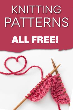 the knitting pattern is all free