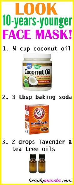 Coconut Oil Uses, Coconut Oil And Baking Soda, Health Coconut Oil, Cleansing Skin, Skin Cream Anti Aging, Large Pores, Baking Soda Shampoo, Skin Cleanse, Anti Aging Ingredients