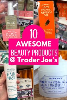 I'm a huge fan of Trader Joe's. I love the small, curated collection of goodies, fresh produce, beauty products and more - many of them only available at TJ. My kids love the mini carts and the kind, family-friendly service. And, since I am a busy mom, I am always looking for ways to consolidate Trader Joes Beauty Products 2022, Trader Joes Skin Care Products, Trader Joe’s Beauty Products, Trader Joe’s Skin Care, Trader Joes Skincare, Best Trader Joes Products 2023, La Mer Face Cream, Traders Joes, 10 Step Korean Skin Care