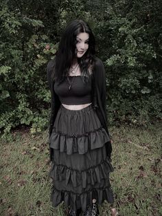 Faerie Outfit, Mom Goth, Hallway Style, Sag Rising, Gothic Fits, Alt Summer, Goth Grunge Outfits, Witch Style, Goth Princess