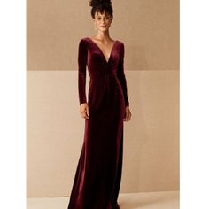 Dark Berry Color Sold Out Line Thru Name To Prevent Store Returns C01242454c12 Dresses With Sleeves, Long Sleeve Dress, Long Sleeve