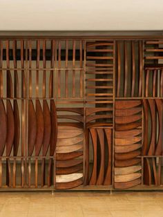 Cnc Wall Panel, Art Deco Materials, Timber Feature Wall, Ceiling Window, Into The Wood, Divider Screen, Grand Hyatt, Partition Design